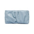 Clutch azzurra effetto arricciato da donna Lora Ferres, Borse e accessori Donna, SKU b514000354, Immagine 0
